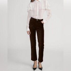 🆕FRAME Velvet NWOT Le Sleek Straight Leg High Rise Jeans